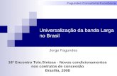 Universalização da banda Larga no Brasil