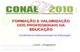 Conferência Intermunicipal de Educação Local : Araguaína