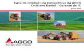 Case de Inteligência Competitiva da AGCO Cristiane Daniel - Gerente de IC