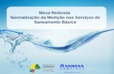 Mesa Redonda  Normatização da Medição nos Serviços de Saneamento Básico
