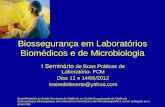 Biossegurança em Laboratórios Biomédicos e de Microbiologia