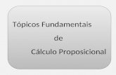 Tópicos Fundamentais  de  Cálculo Proposicional