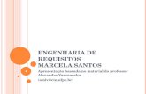 Engenharia de Requisitos Marcela Santos