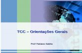 TCC – Orientações Gerais
