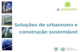 Soluções de urbanismo e construção sustentável