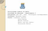 Universidade  Federal  da  Bahia Faculdade  de  Educação  –  Departamento  I