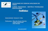 FACULDADE DE CIENCIAS APLICADAS DE MINAS CURSO: PEDAGOGIA – GESTÃO E TECNOLOGIA EDUCACIONAL