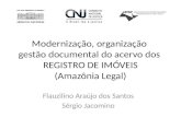 Modernização, organização  gestão documental do acervo dos  REGISTRO DE IMÓVEIS (Amazônia Legal)