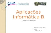 Aplica§µe s Informtica B