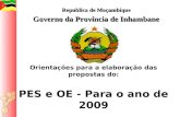 Republica de Moçambique Governo da Província de Inhambane