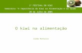 O kiwi na alimentação Simão Monteiro