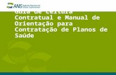 Guia de Leitura Contratual e Manual de Orientação para Contratação de Planos de Saúde