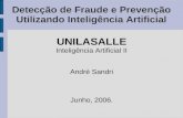 Detecção de Fraude e Prevenção Utilizando Inteligência Artificial