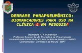 Derrame parapneumônico : Biomarcadores para uso na clínica  e  na pesquisa