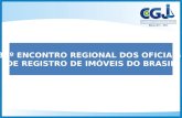 31º ENCONTRO REGIONAL DOS OFICIAIS  DE REGISTRO DE IMÓVEIS DO BRASIL