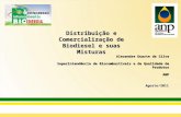 Distribuição e Comercialização de Biodiesel e suas Misturas