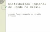 Distribuição Regional de Renda no Brasil