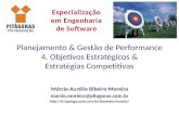 Planejamento & Gestão de Performance 4. Objetivos Estratégicos & Estratégias Competitivas