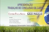 APRESENTAÇÃO TRABALHO DE CONCLUSÃO DE CURSO