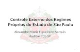 Controle Externo dos Regimes Próprios do Estado de São Paulo