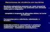 Mecanismos de virulência em bactérias