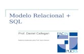 Modelo Relacional + SQL