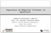 Segurança em Máquinas Virtuais no OpenStack