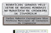 BENEFÍCIOS GERADOS PELO SETOR DE ROCHAS MINERAIS NO MUNICÍPIO DE CACHOEIRO DE  ITAPEMIRIM