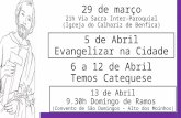 5 de Abril Evangelizar na Cidade