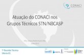 Atuação do  CONACI nos Grupos Técnicos  STN/NBCASP