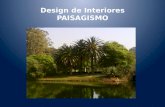 Design de Interiores PAISAGISMO