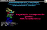 Universidade Federal de Santa Catarina Programa de Pós-Graduação em Bioquímica