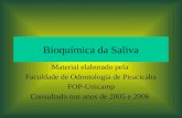 Bioquímica da Saliva