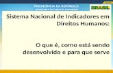 Sistemas de Indicadores no Brasil