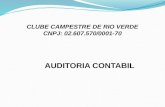 CLUBE CAMPESTRE DE RIO VERDE CNPJ: 02.607.570/0001-70
