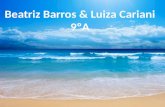 Beatriz Barros &  Luiza Cariani 9ºA