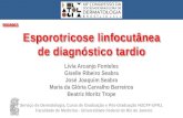 Esporotricose  linfocutânea de diagnóstico  tardio