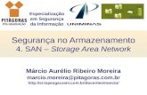 Segurança no Armazenamento 4. SAN –  Storage Area Network