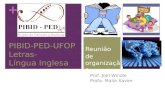 PIBID-PED-UFOP  Letras - Língua Inglesa