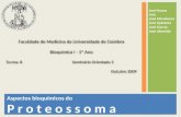Faculdade de Medicina da Universidade de  Coimbra Bioquímica I - 1º Ano