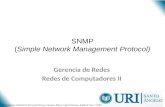 SNMP ( Simple  Network Management  Protocol )