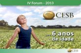 IV Forum - 2013