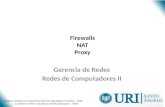 Firewalls NAT Proxy