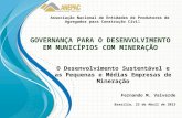 Governança para o Desenvolvimento  e m municípios com mineração