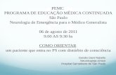 PEMC  PROGRAMA DE EDUCAÇÃO MÉDICA CONTINUADA São Paulo