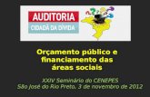 XXIV Seminário  do  CENEPES São José do Rio Preto , 3  de  novembro de  2012