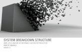 System Breakdown Structure v2.1 - Rev - Cristiana Aragão