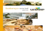 Balanço Social UNIARP 2010