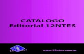 Catálogo Editorial 12NTES
