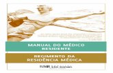 Manual e Regimento do Médico Residente do Hospital São Rafael